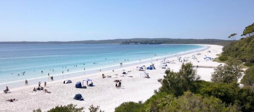 Sea And Salt Hyams Beach Apartment Luaran gambar